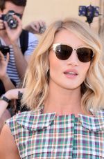 ROSIE HUNTINGTON-WHITELEYat Dior Fashion Show in Paris