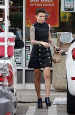 RUBY ROSE Leaves 7-Eleven in Los Angeles 07/01/2015