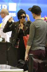 RUMER WILLIS at LAX Airport in Los Angeles 17/16/2015