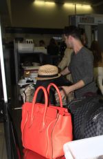 RUMER WILLIS at LAX Airport in Los Angeles 17/16/2015