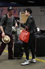 RUMER WILLIS at LAX Airport in Los Angeles 17/16/2015
