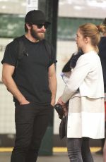 RUTH WILSON at a Subway Station in West Village 06/28/2015