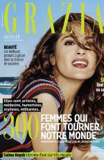 SALMA  HAYEK in Grazia Magazine, July 2015 Issue