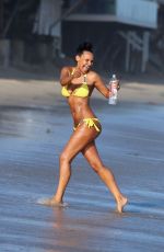 SAMANTHA MUMBA in Bikini at a Beach in Malibu 06/26/2015