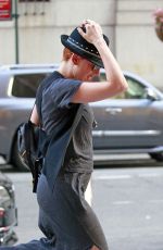 SCARLETT JOHANSSON Arrives at U2 Concert at Madison Square Garden in New York 07/22/2015