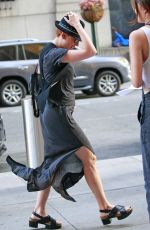 SCARLETT JOHANSSON Out and About in New York 07/22/2015
