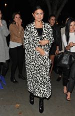 SELENA GOMEZ in Leather Out and About in London 07/23/2015