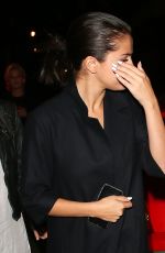 SELENA GOMEZ Leaves Chiltern Firehouse in London 07/27/2015