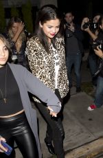 SELENA GOMEZ Leaves The Nice Guy Restaurant in West Hollywood 07/19/2015