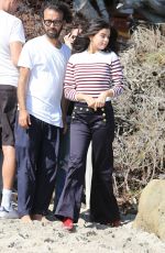 SELENA GOMEZ on the Set of a Photoshoot in Malibu 07/14/2015