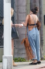 SELENA GOMEZ Out and About in Venice 06/29/2015