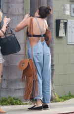 SELENA GOMEZ Out and About in Venice 06/29/2015