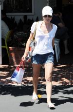SELMA BLAIR Out Shopping at Fred Segal in West Hollywood 07/14/2015