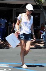 SELMA BLAIR Out Shopping at Fred Segal in West Hollywood 07/14/2015
