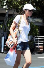 SELMA BLAIR Out Shopping at Fred Segal in West Hollywood 07/14/2015