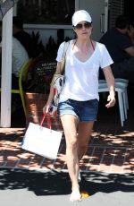 SELMA BLAIR Out Shopping at Fred Segal in West Hollywood 07/14/2015