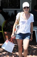 SELMA BLAIR Out Shopping at Fred Segal in West Hollywood 07/14/2015