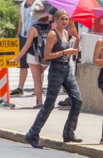 SHAILENE WOODLEY on the Set of Allegiant: Part 1 in Atlanta 07/20/2015