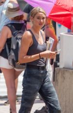 SHAILENE WOODLEY on the Set of Allegiant: Part 1 in Atlanta 07/20/2015