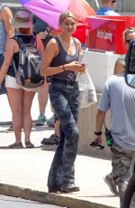 SHAILENE WOODLEY on the Set of Allegiant: Part 1 in Atlanta 07/20/2015
