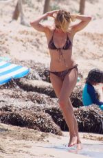 SIENNA MILLER in Bikini at a Beach in Formentera 07/03/2015