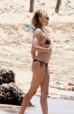 SIENNA MILLER in Bikini at a Beach in Formentera 07/03/2015