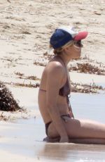 SIENNA MILLER in Bikini at a Beach in Formentera 07/03/2015