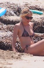 SIENNA MILLER in Bikini at a Beach in Formentera 07/03/2015