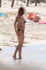 SIENNA MILLER in Bikini at a Beach in Formentera 07/03/2015