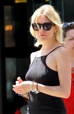 SIENNA MILLER Out and About in New York 07/24/2015
