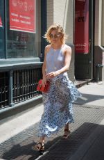 SIENNA MILLER Out and About in Soho 07/24/2015