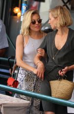 SIENNA MILLER Out and About in Soho 07/24/2015