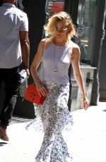 SIENNA MILLER Out and About in Soho 07/24/2015