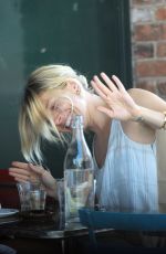 SIENNA MILLER Out for Lunch in New York 07/22/2015