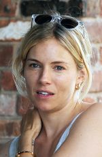 SIENNA MILLER Out for Lunch in New York 07/22/2015