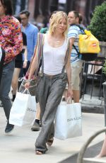 SIENNA MILLER Out Shopping in New York 07/21/2015