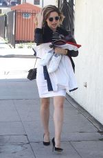 SOPHIA BUSH Out and About in Los Angeles 07/25/2015