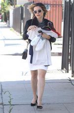 SOPHIA BUSH Out and About in Los Angeles 07/25/2015