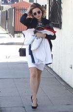 SOPHIA BUSH Out and About in Los Angeles 07/25/2015