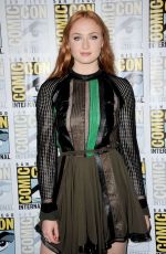SOPHIE TURNER at Game of Thrones Panel at Comic Con in San Diego