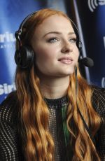 SOPHIE TURNER at SiriusXM EW Radio Channel at Comic Con in San Diego