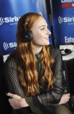 SOPHIE TURNER at SiriusXM EW Radio Channel at Comic Con in San Diego