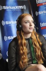 SOPHIE TURNER at SiriusXM EW Radio Channel at Comic Con in San Diego