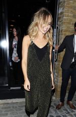 SUKI WATERHOUSE Night Out in London 07/23/2015