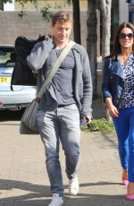 SUSANNA REID in Tight Jeans Leaves Ggood Morning Britain Studios 06/17/2015