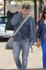 SUSANNA REID in Tight Jeans Leaves Ggood Morning Britain Studios 06/17/2015