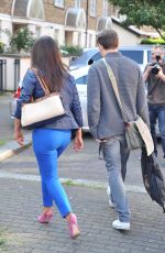 SUSANNA REID in Tight Jeans Leaves Ggood Morning Britain Studios 06/17/2015