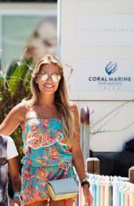 SYLVIE MEIS and Maurice Momo Mobetie Out and About in Ibiza 07/29/2015