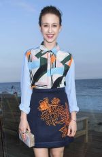 TAISSA FARMIGA at Just Jared & Justfab Summer Dinner Party in Malibu