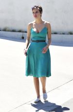 TALLULAH WILLIS Leaves a Friends House in Malibu 07/05/2015